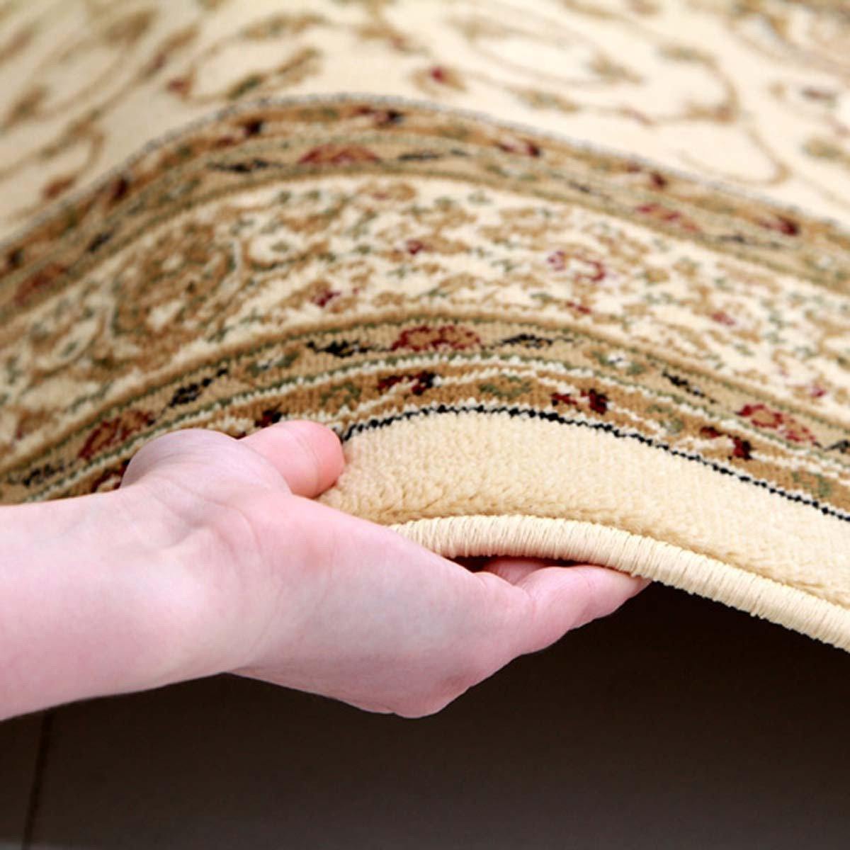 Istanbul Collection Medallion Classic Pattern Ivory Rug - Cozy Rugs Australia