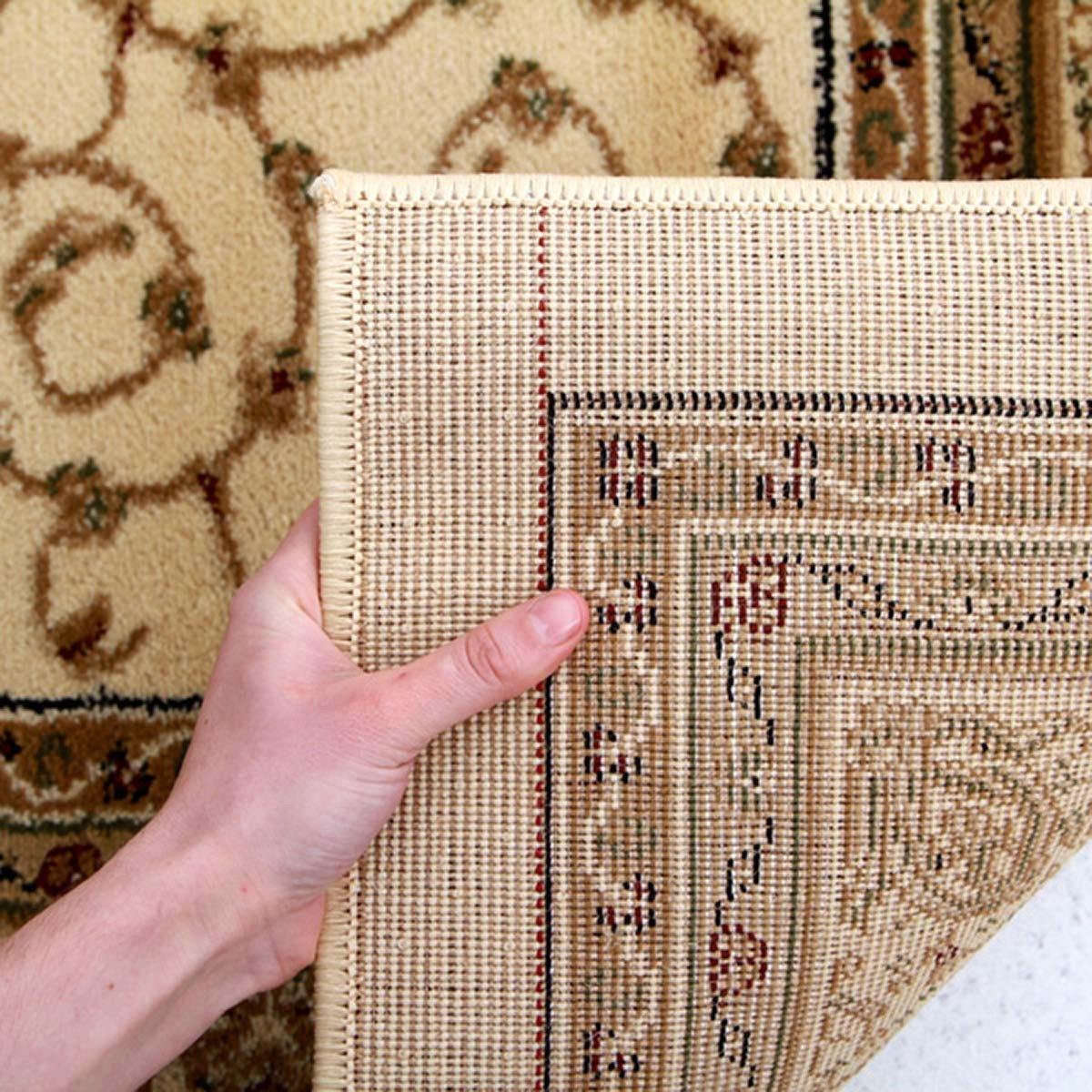 Istanbul Collection Medallion Classic Pattern Ivory Rug - Cozy Rugs Australia