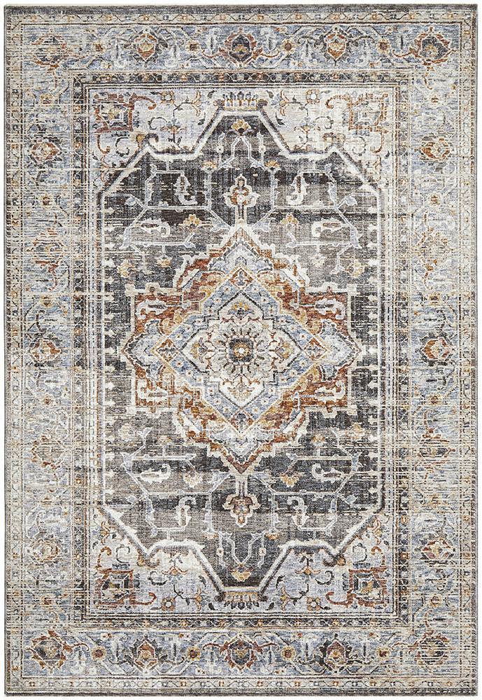 Jaipur 99 Grey Rug - Cozy Rugs Australia