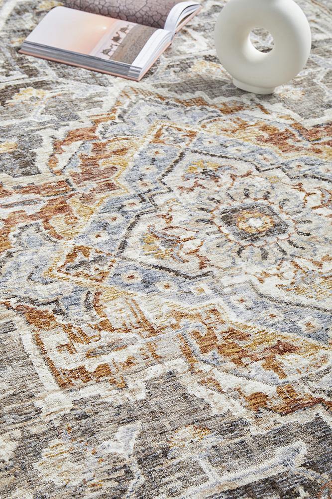 Jaipur 99 Grey Rug - Cozy Rugs Australia