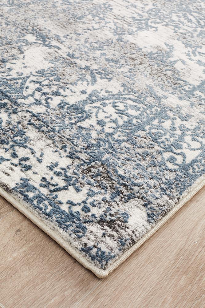 Kendra Yasmin Distressed Transitional Runner Rug - Cozy Rugs Australia