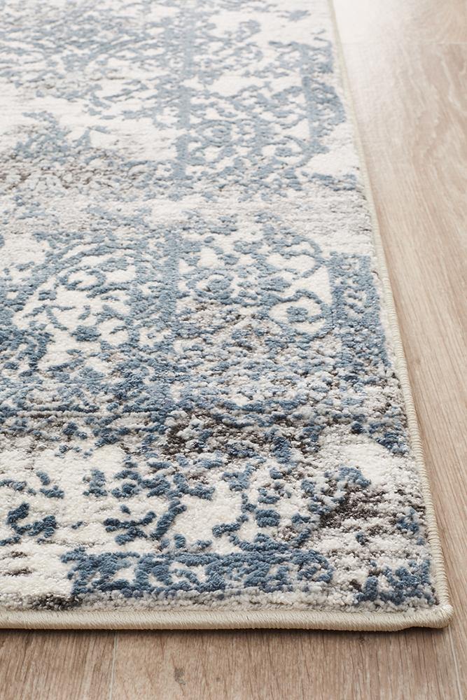 Kendra Yasmin Distressed Transitional Runner Rug - Cozy Rugs Australia