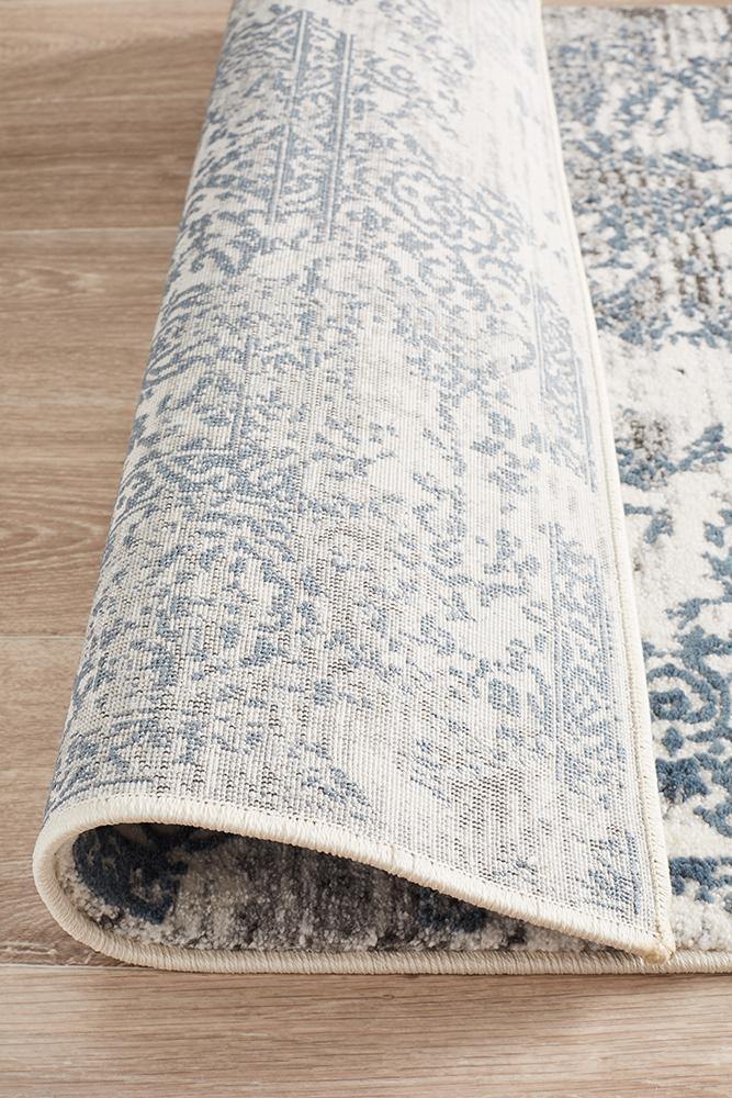Kendra Yasmin Distressed Transitional Runner Rug - Cozy Rugs Australia