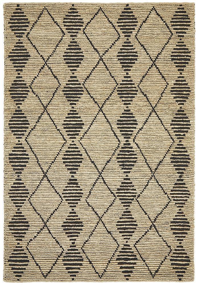 Kenya Kasa Hand Woven Tribal Jute Rug - Cozy Rugs Australia