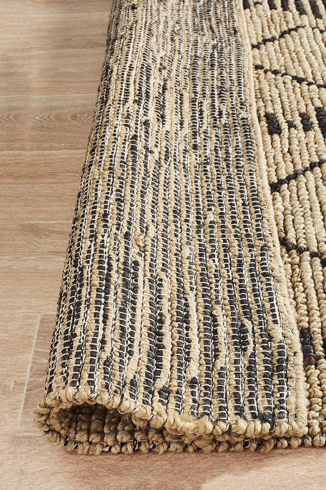 Kenya Kasa Hand Woven Tribal Jute Rug - Cozy Rugs Australia