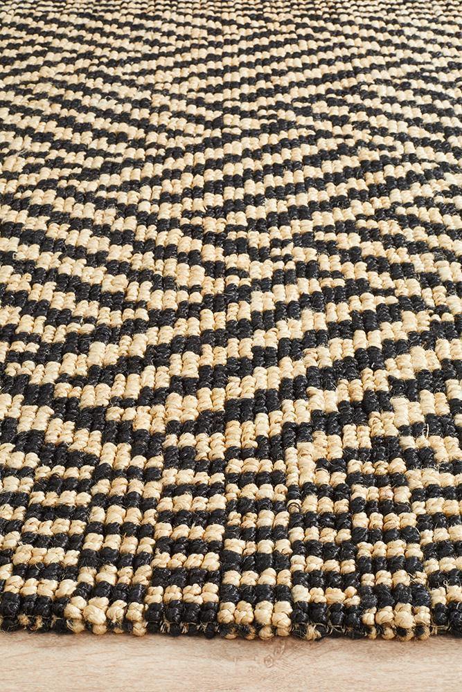 Kenya Kimi Hand Woven Tribal Jute Rug - Cozy Rugs Australia