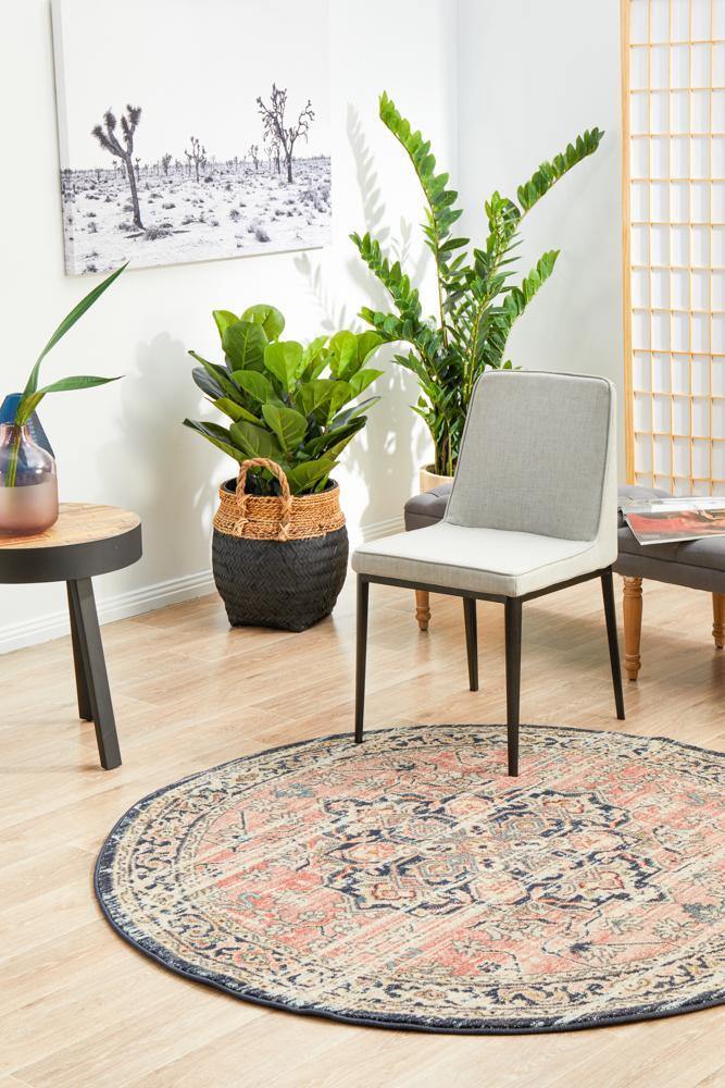 Legacy 851 Brick Round Rug - Cozy Rugs Australia