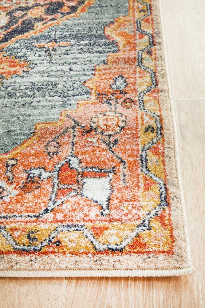 Legacy 862 Rust Runner Rug - Cozy Rugs Australia