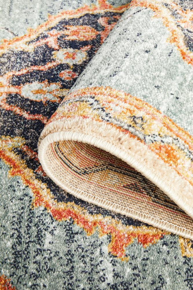 Legacy 862 Rust Runner Rug - Cozy Rugs Australia