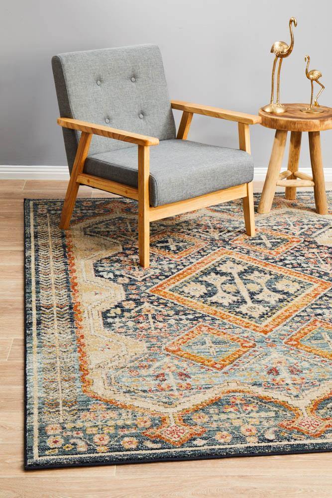 Legacy 863 Navy Rug - Cozy Rugs Australia