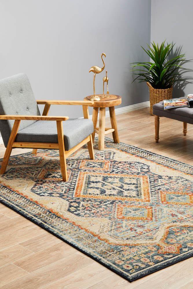 Legacy 863 Navy Rug - Cozy Rugs Australia