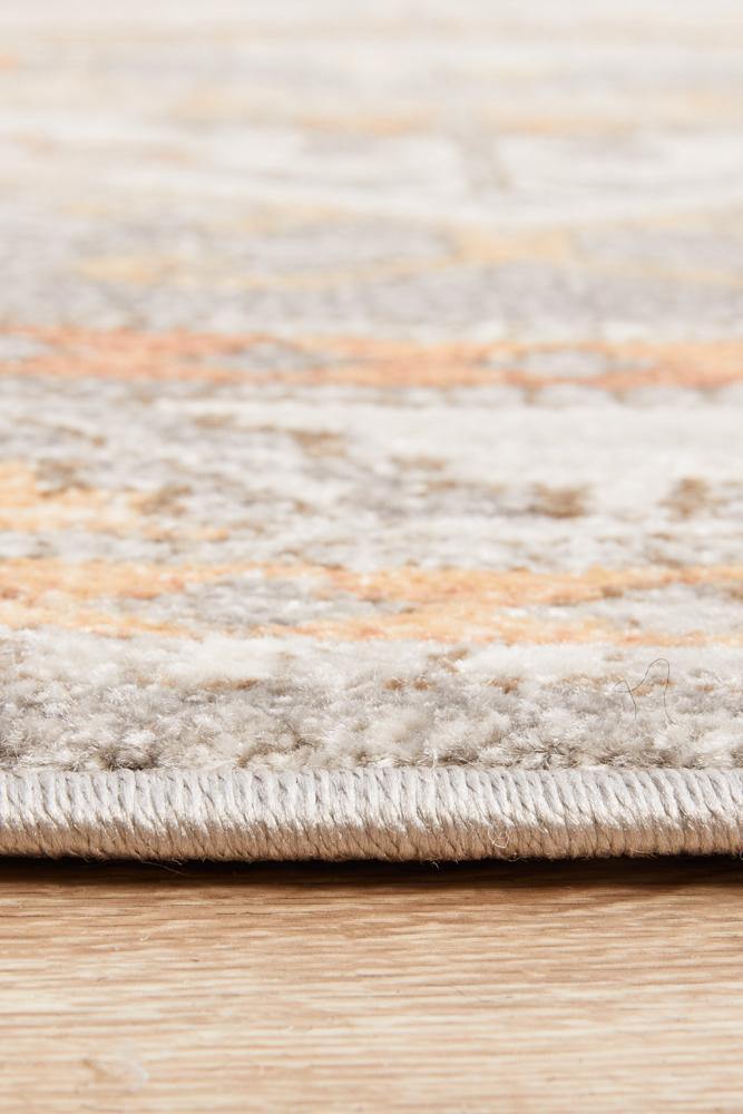 Mayfair Caitlen Grey Round Rug - Cozy Rugs Australia