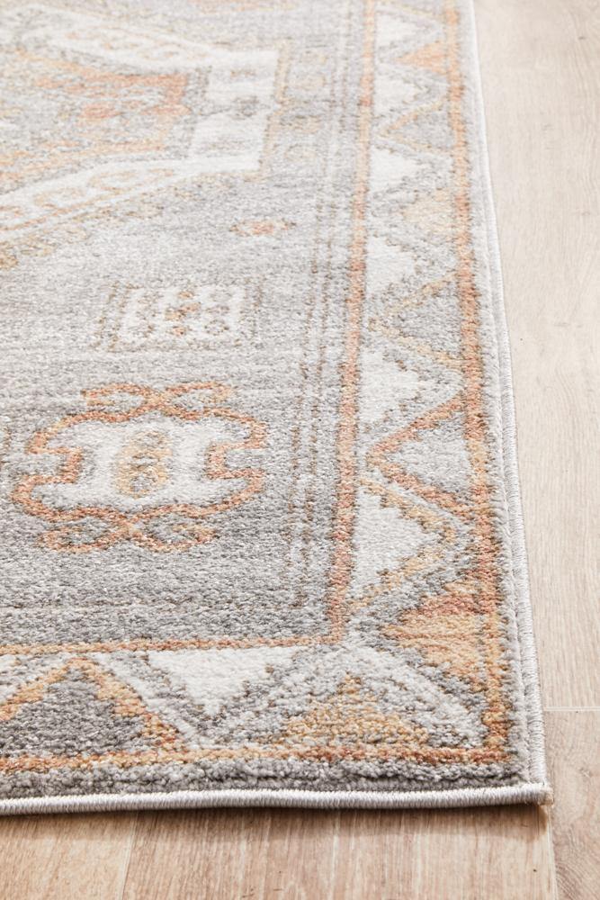 Mayfair Caitlen Grey Runner Rug - Cozy Rugs Australia