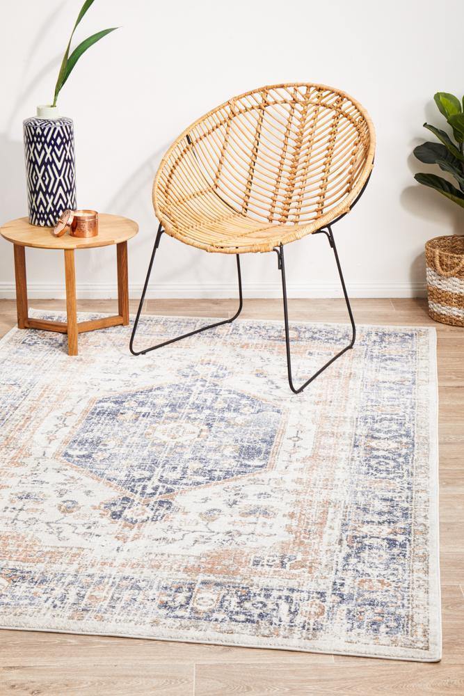 Mayfair Lorissa Blue Rug - Cozy Rugs Australia