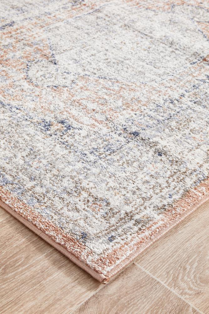 Mayfair Lorissa Peach Runner Rug - Cozy Rugs Australia