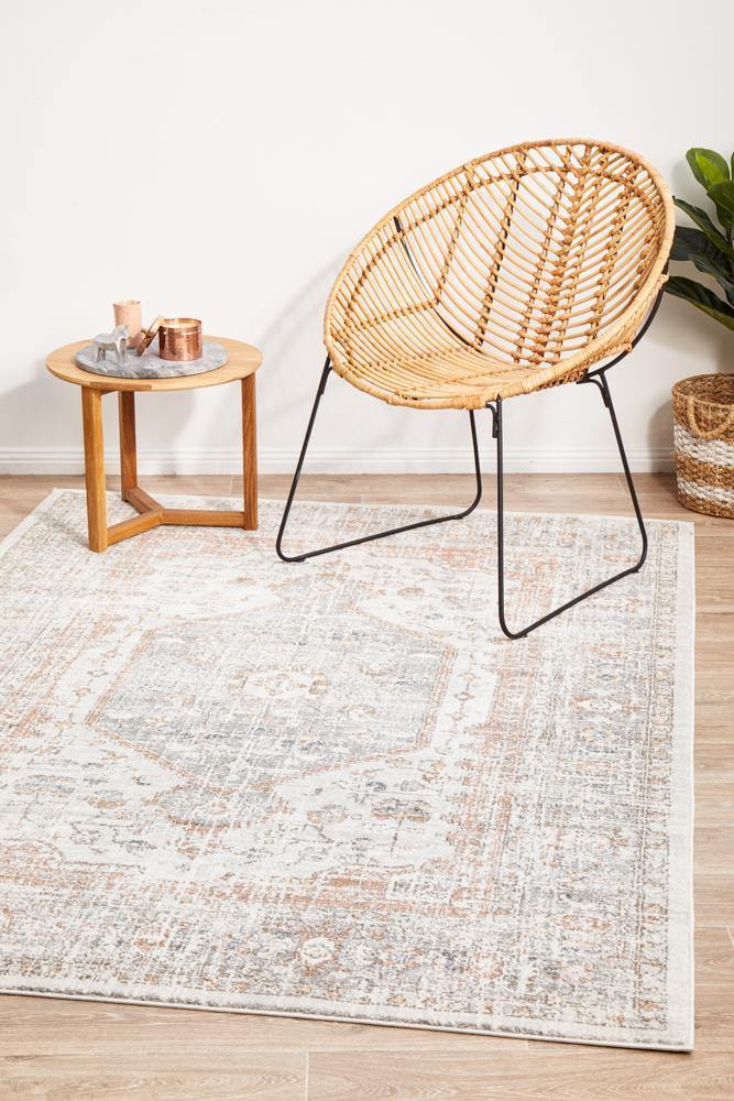 Mayfair Lorissa Silver Rug - Cozy Rugs Australia