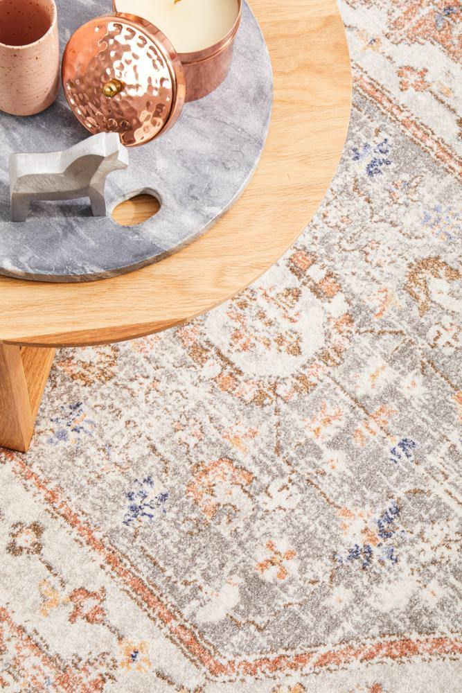 Mayfair Lorissa Silver Rug - Cozy Rugs Australia