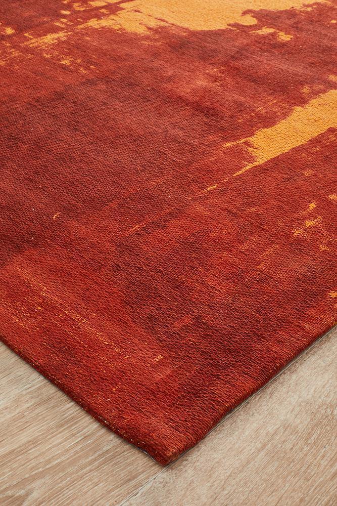 Magnolia 11 Paprika Rug - Cozy Rugs Australia