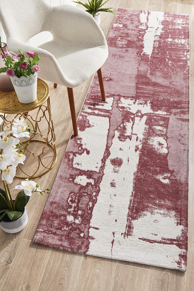 Magnolia 11 Rose Runner Rug - Cozy Rugs Australia