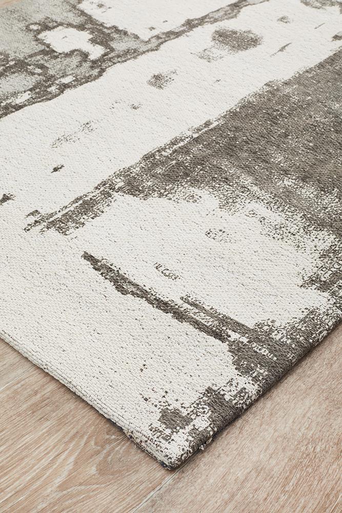 Magnolia 11 Silver Runner Rug - Cozy Rugs Australia