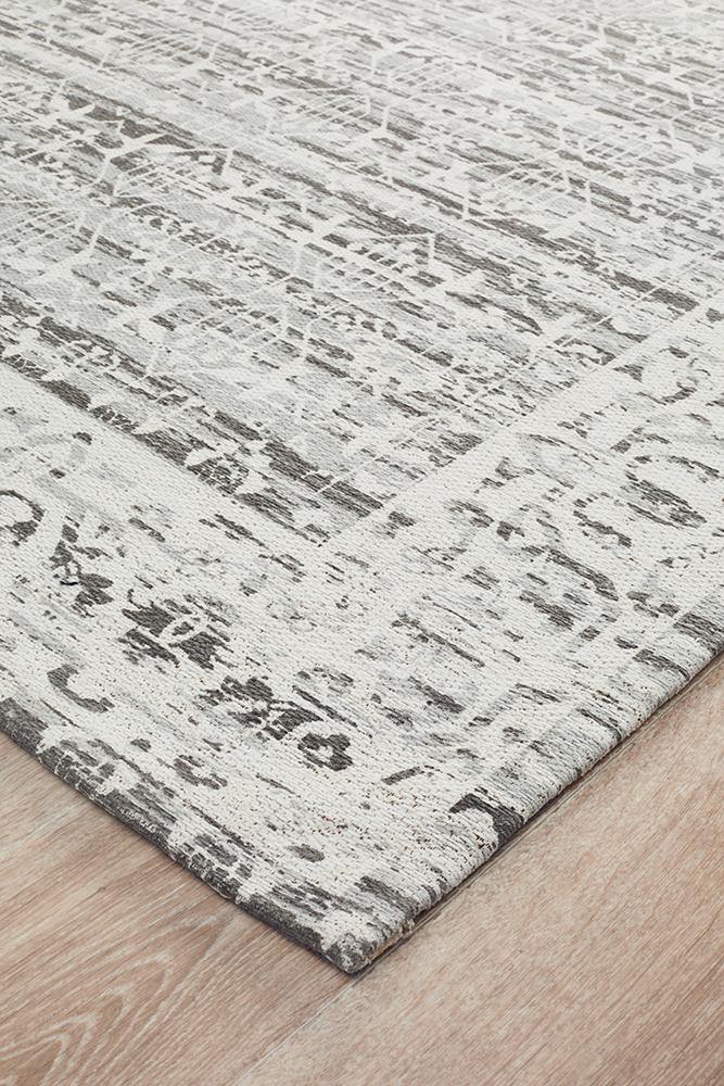 Magnolia 88 Silver Rug - Cozy Rugs Australia