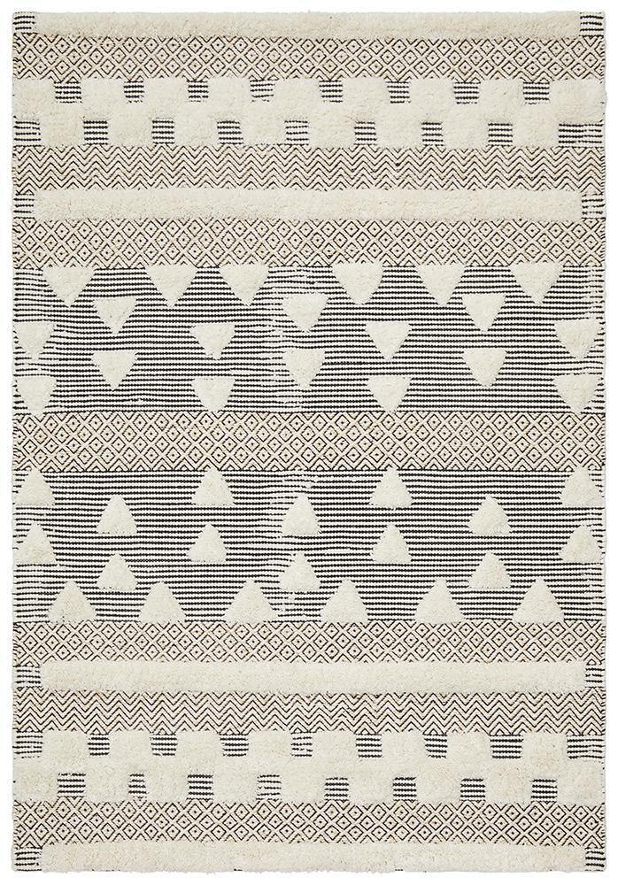 Miller Rhythm Flow Ivory Rug - Cozy Rugs Australia