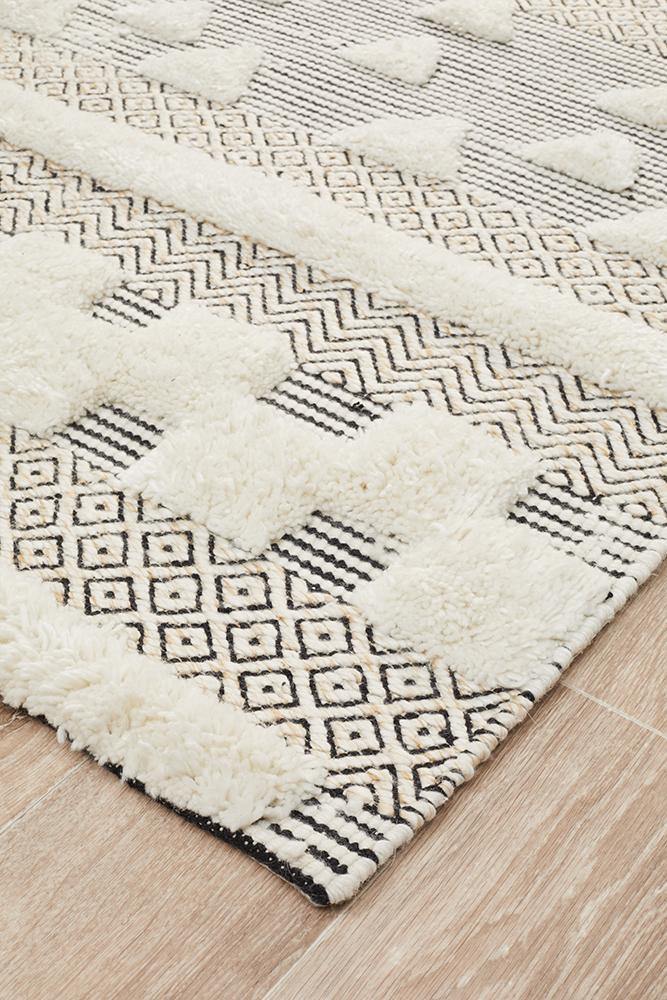Miller Rhythm Flow Ivory Rug - Cozy Rugs Australia