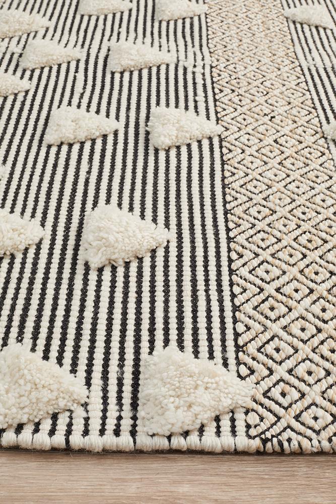 Miller Rhythm Flow Ivory Rug - Cozy Rugs Australia
