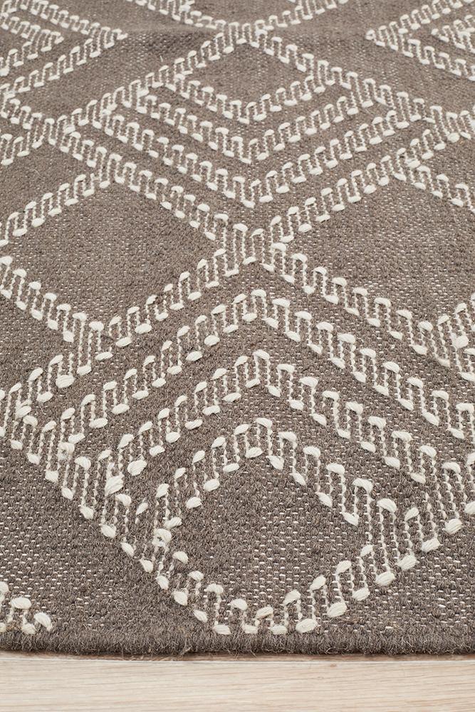 Miller Rhythm Symphony Grey Rug - Cozy Rugs Australia