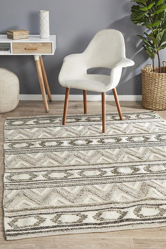 Miller Rhythm Tap Stone Rug - Cozy Rugs Australia