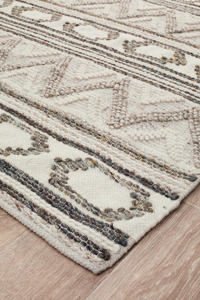 Miller Rhythm Tap Stone Rug - Cozy Rugs Australia