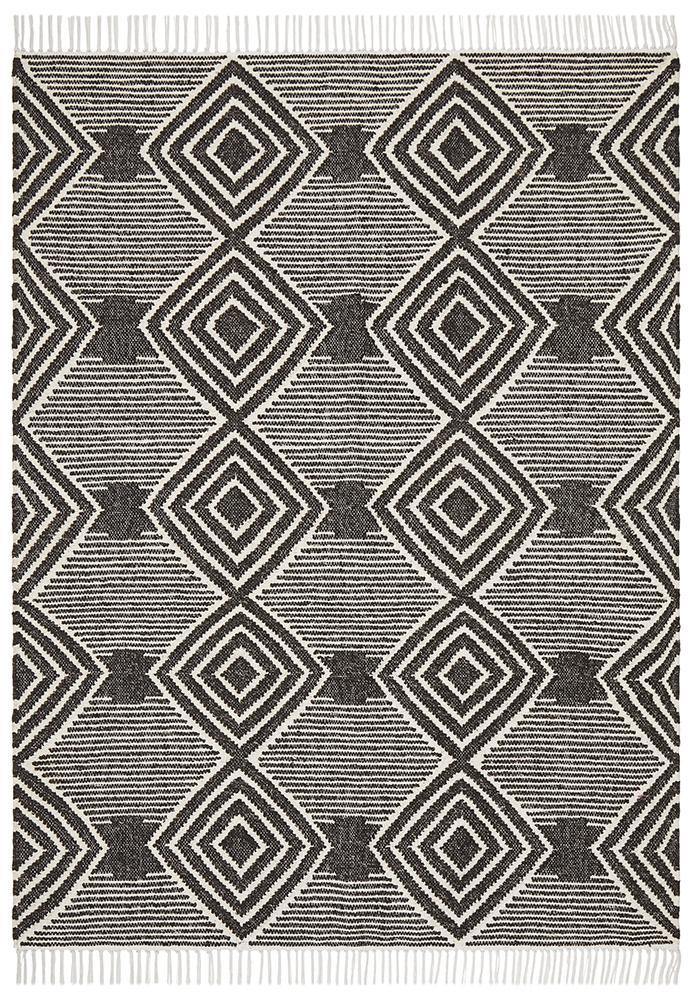 Miller Rhythm Dance Charcoal Rug - Cozy Rugs Australia