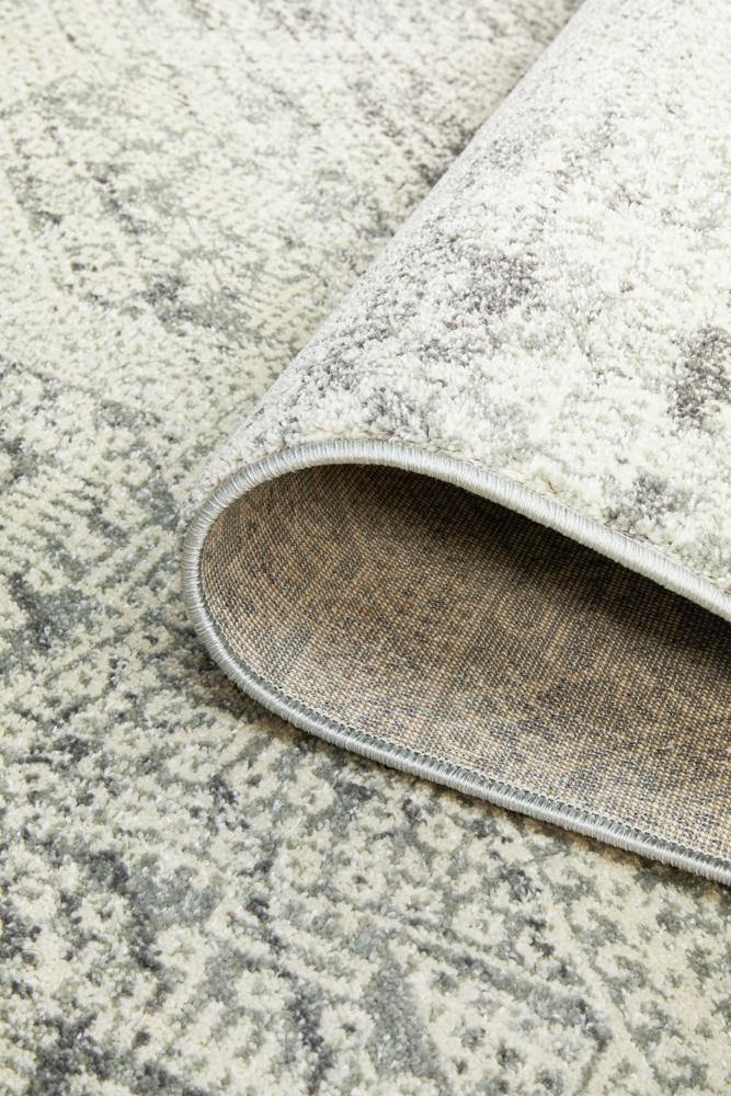 Mirage Zelda Silver Grey Rug - Cozy Rugs Australia