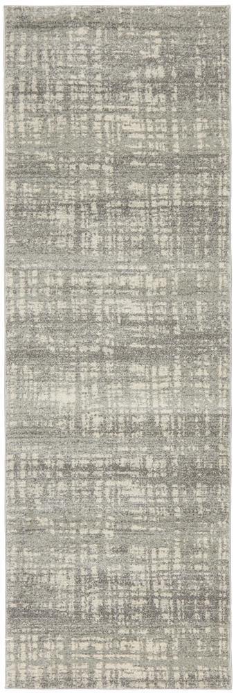 Mirage Ashley Abstract Modern Silver Grey Rug - Cozy Rugs Australia