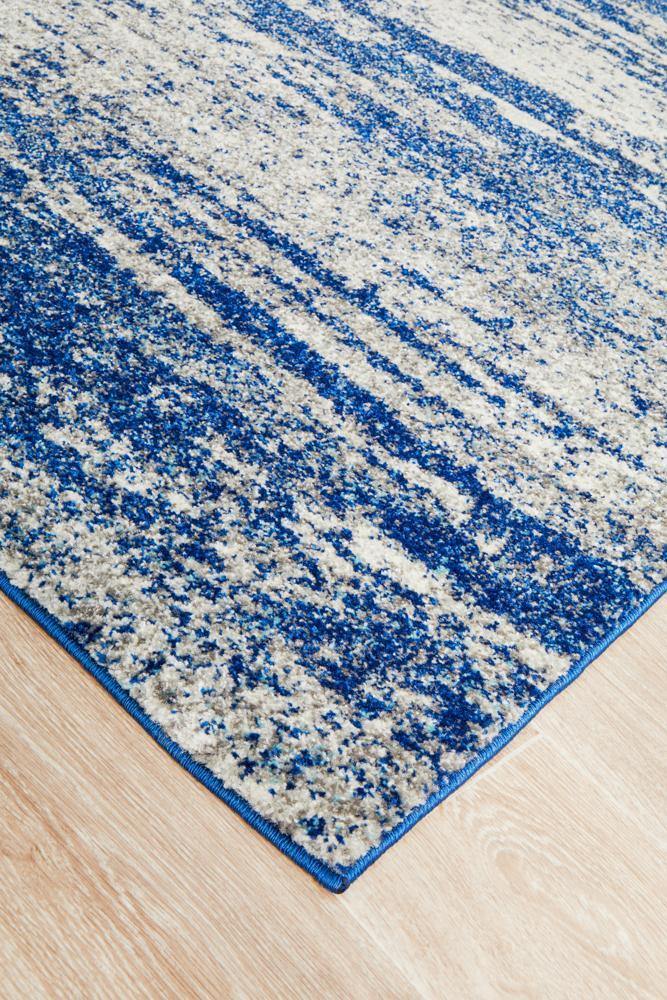 Mirage Casandra Dunescape Modern Blue Grey Rug - Cozy Rugs Australia