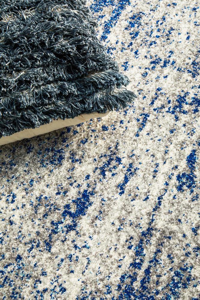 Mirage Casandra Dunescape Modern Blue Grey Rug - Cozy Rugs Australia