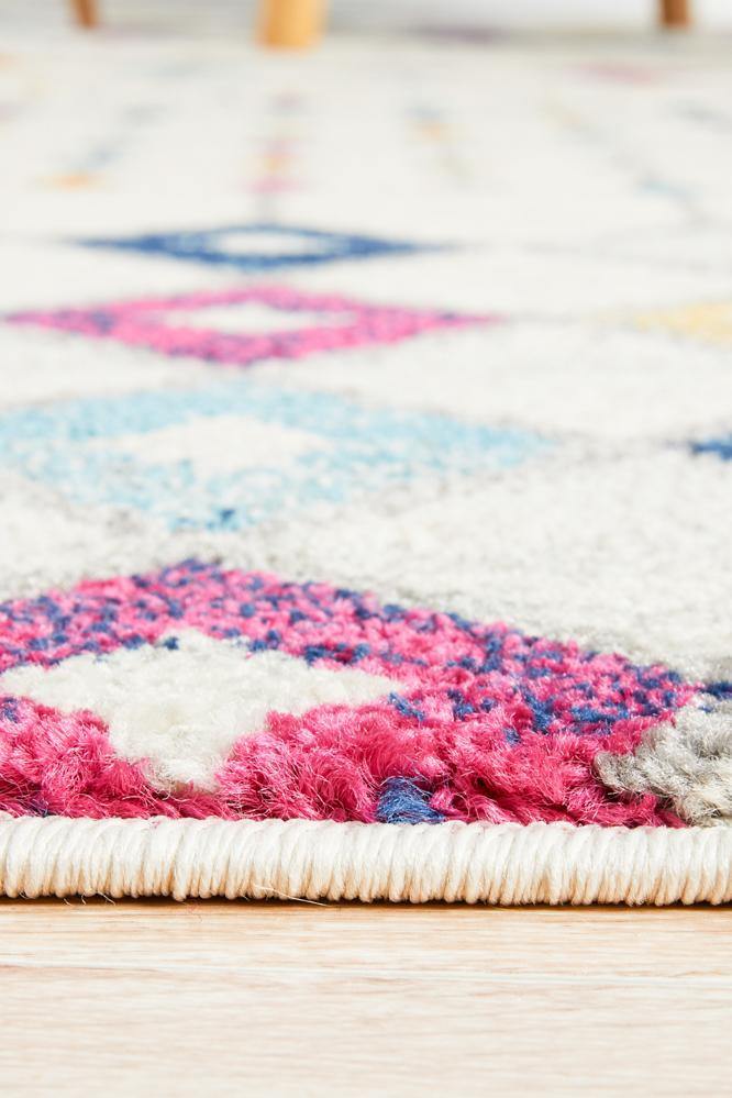 Mirage Peggy Tribal Morrocan Style Multi Rug - Cozy Rugs Australia