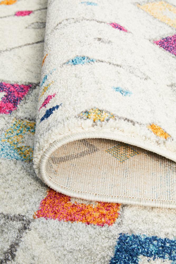 Mirage Peggy Tribal Morrocan Style Multi Rug - Cozy Rugs Australia