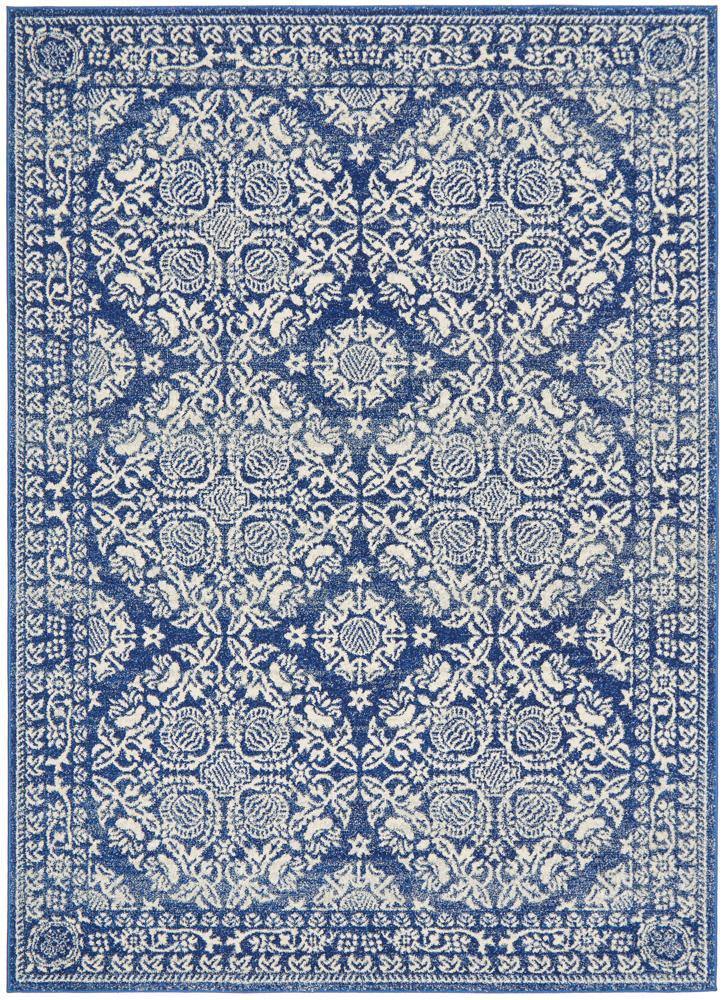 Mirage Gwyneth Stunning Transitional Navy Rug - Cozy Rugs Australia