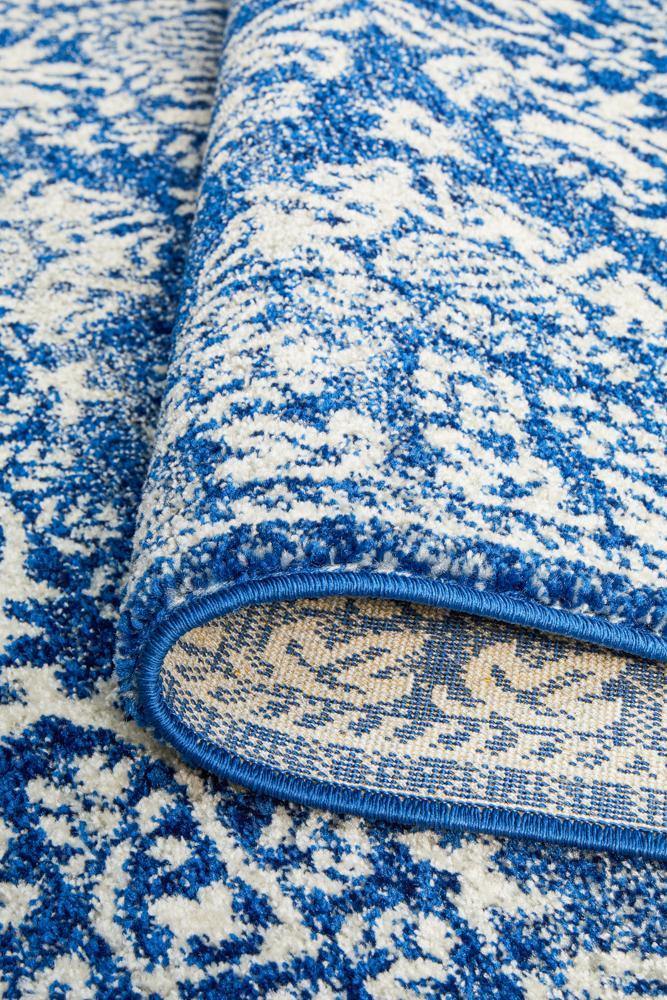 Mirage Gwyneth Stunning Transitional Navy Rug - Cozy Rugs Australia