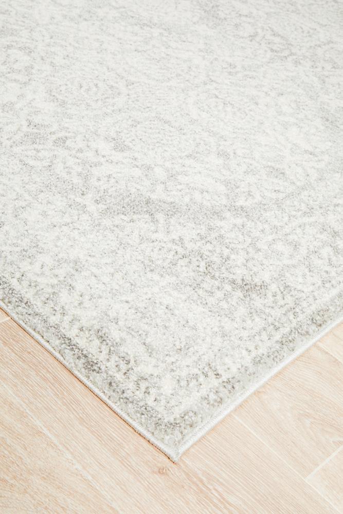 Mirage Gwyneth Stunning Transitional Silver Rug - Cozy Rugs Australia
