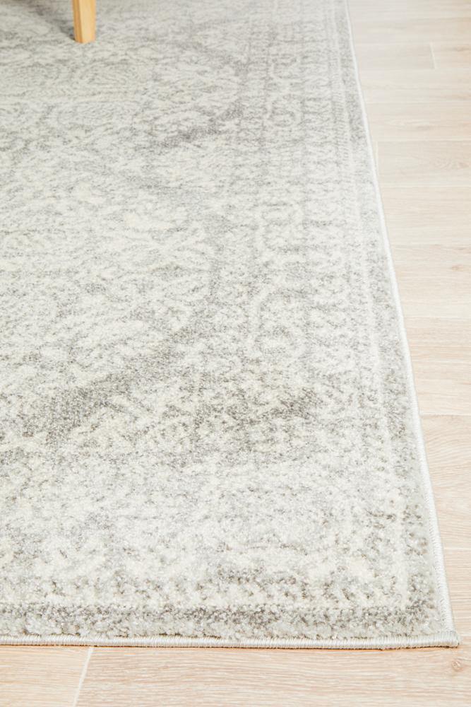 Mirage Gwyneth Stunning Transitional Silver Rug - Cozy Rugs Australia