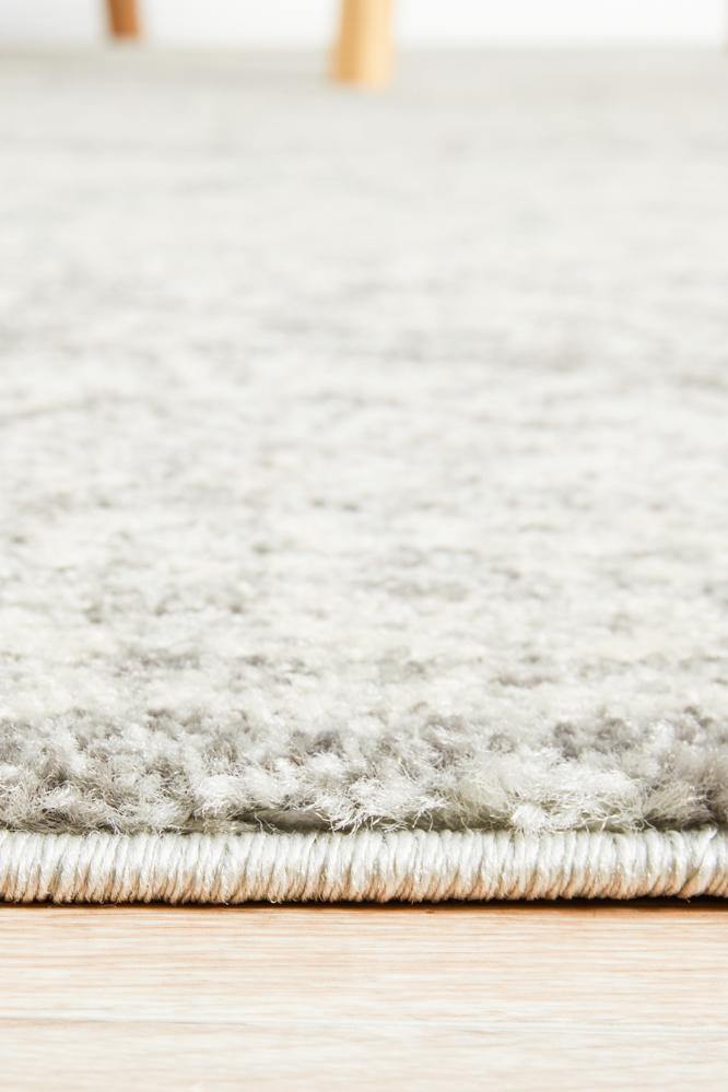 Mirage Gwyneth Stunning Transitional Silver Rug - Cozy Rugs Australia
