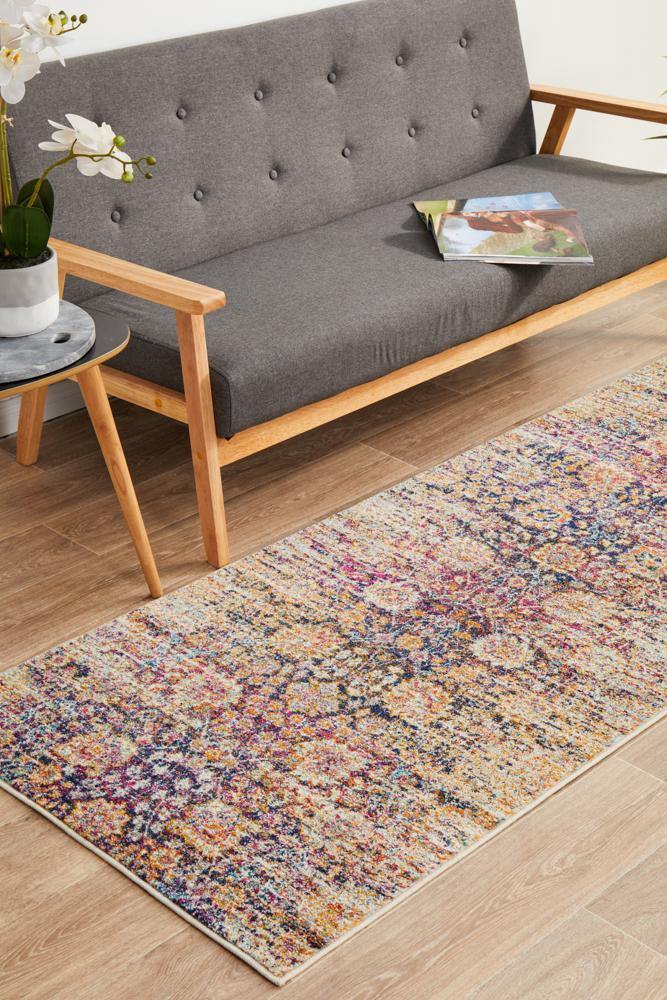 Mirage Zolan Transitional Multi Runner Rug - Cozy Rugs Australia