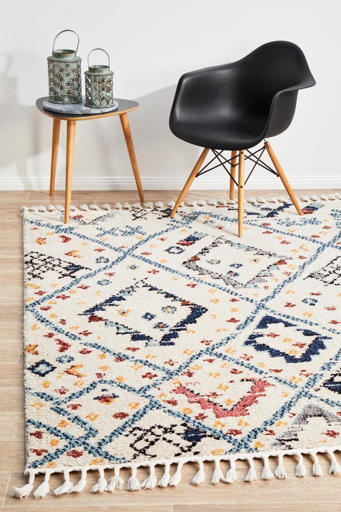 Marrakesh 111 White Rug - Cozy Rugs Australia