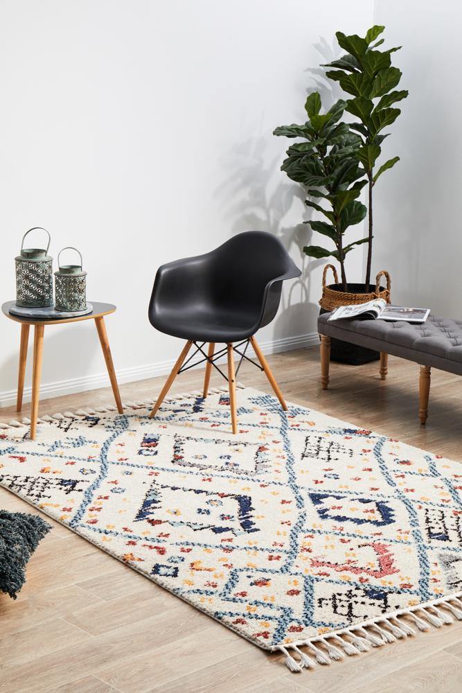Marrakesh 111 White Rug - Cozy Rugs Australia