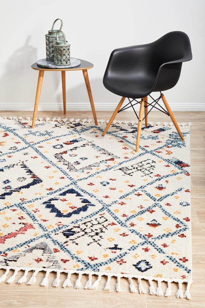 Marrakesh 111 White Rug - Cozy Rugs Australia