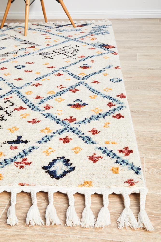 Marrakesh 111 White Rug - Cozy Rugs Australia