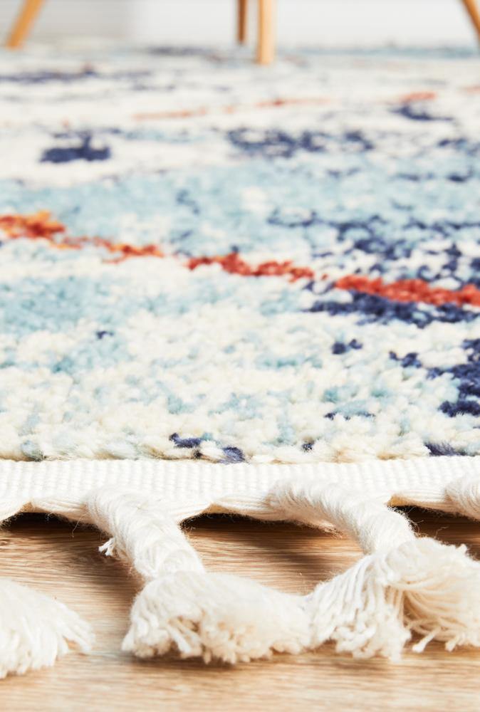 Marrakesh 444 Blue Rug - Cozy Rugs Australia