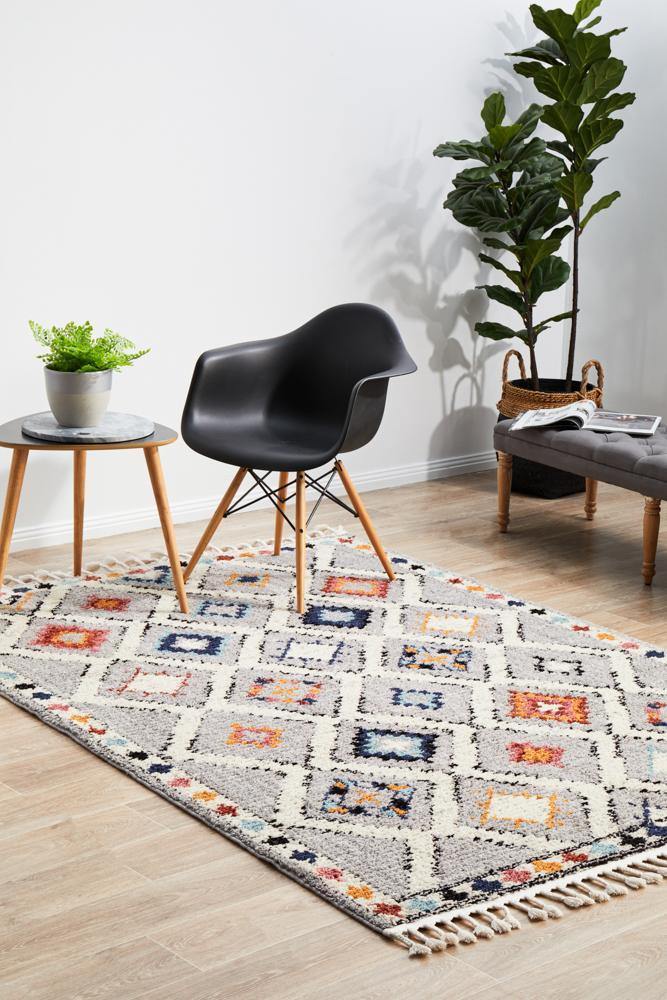 Marrakesh 555 Grey Rug - Cozy Rugs Australia